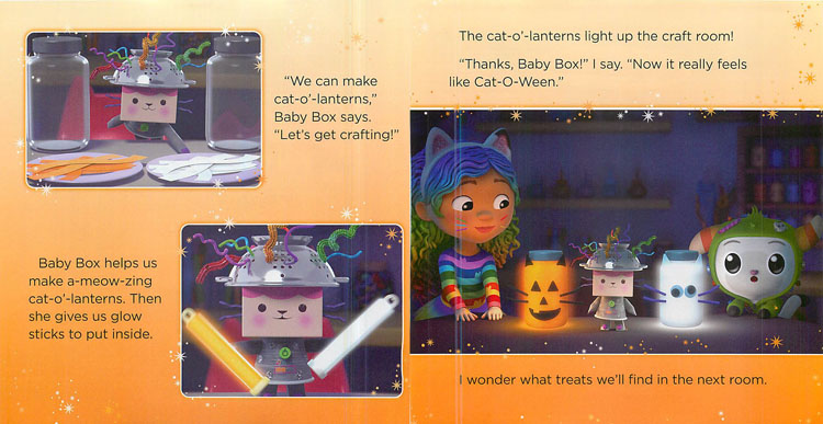 Happy Cat-O-Ween! (Gabby's Dollhouse Storybook) (Paperback)
