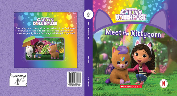 Meet the Kittycorn (Gabby's Dollhouse Storybook) - by Gabhi Martins  (Paperback)