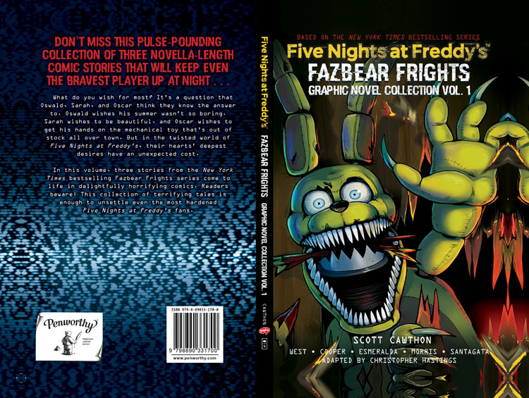 Five Nights at Freddy's: Fazbear Frights Graphic Novel Collection Vol. 1 (Five  Nights at Freddy's Graphic Novel #4) by Scott Cawthon